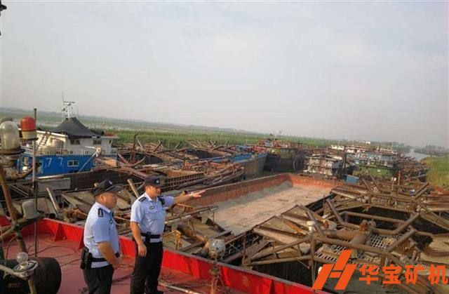 湖北打擊非法采砂、拆除砂石碼頭 監利復綠41個港口碼頭！