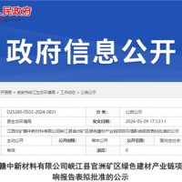 投資超5億！江西國企年產300萬噸砂石項目推進建設