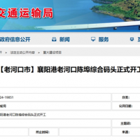 新建4個1000噸級泊位！湖北又一綜合碼頭開工